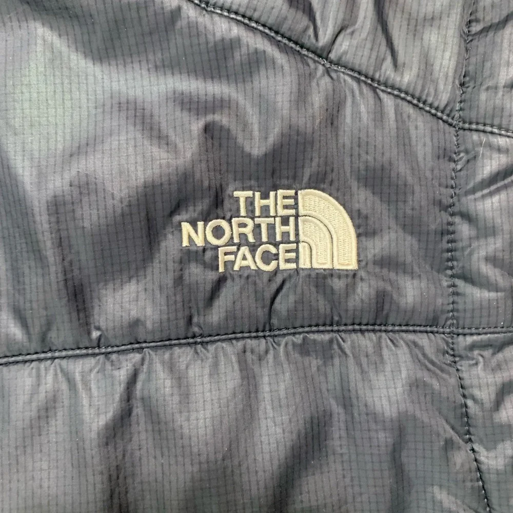The North Face Mens Black Puffer Vest XL Quilted Full Zip Outdoor Gilet‎
